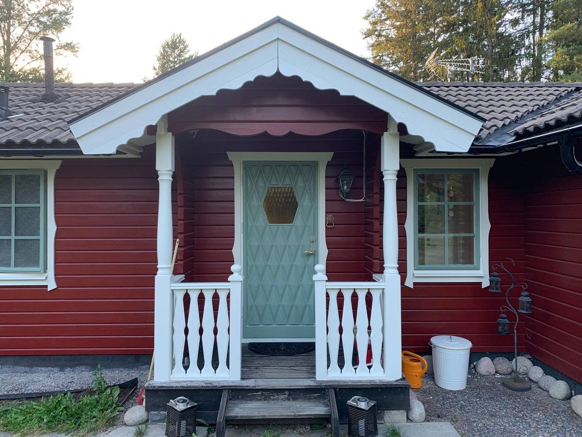 Efter fasadrenovering – ny färg på fasad med proffsigt utförande