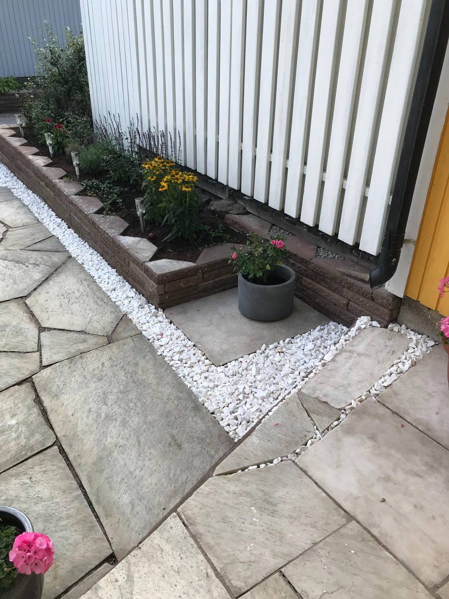 Efter inomhusrenovering – upprustadtvättstuga